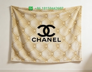 Chanel Throw Blankets